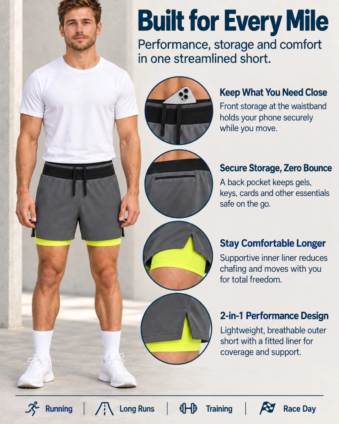 AeroRun Endurance Shorts