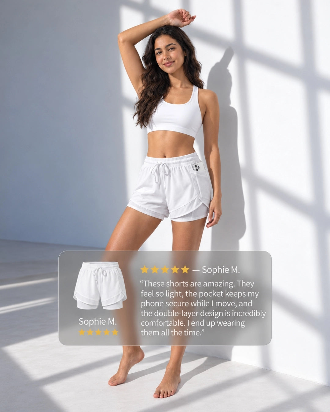 MeshPocket 2-in-1 Running Shorts