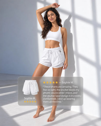 MeshPocket 2-in-1 Running Shorts