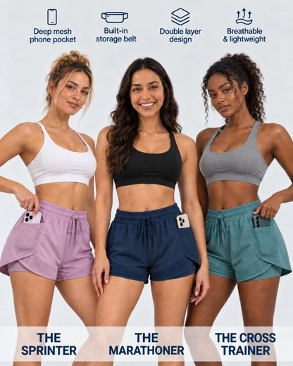 MeshPocket 2-in-1 Running Shorts