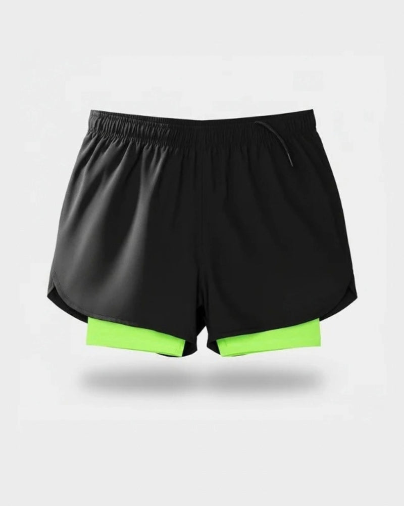 NeonPulse Running Shorts