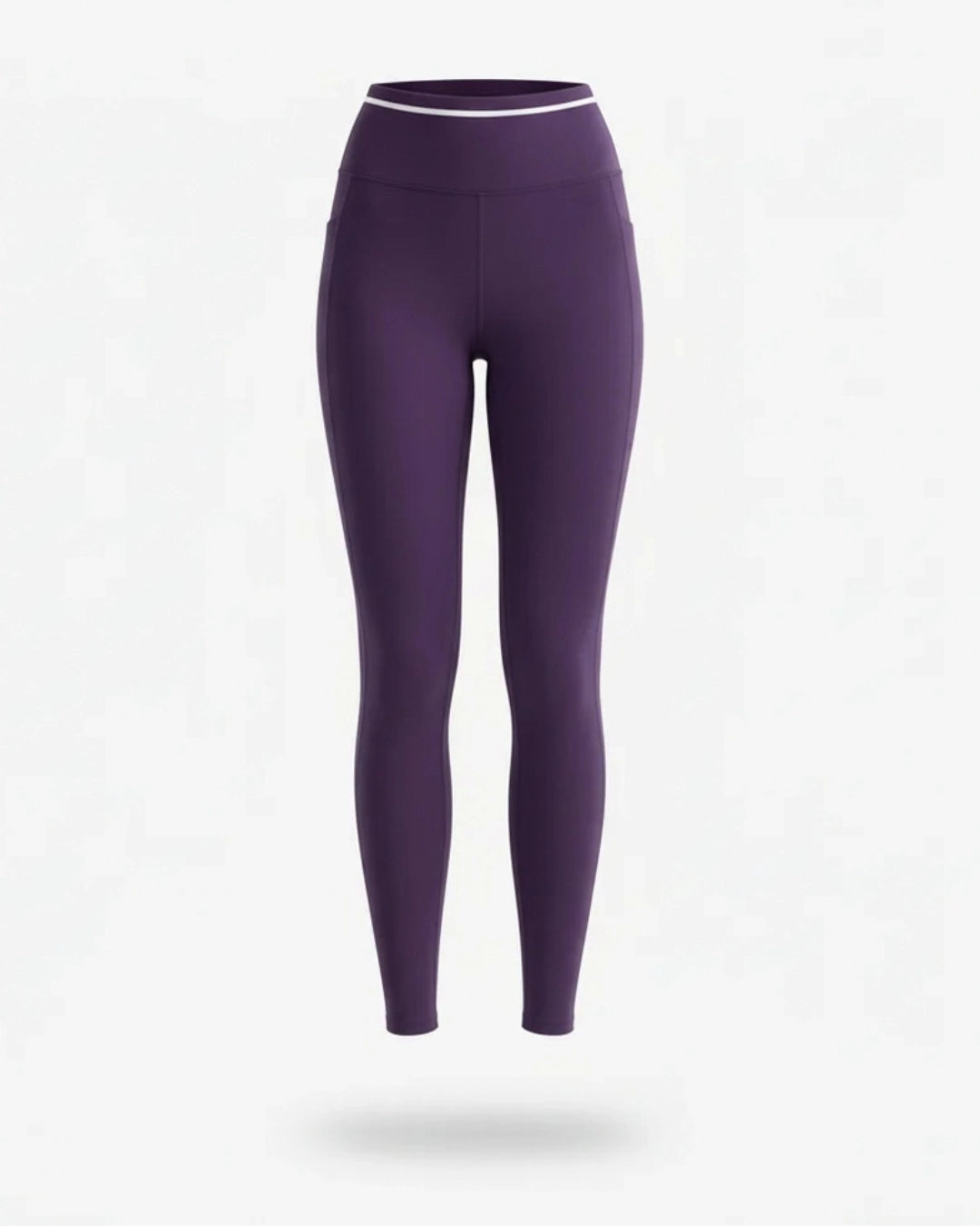 StripeBand High-Waist Leggings