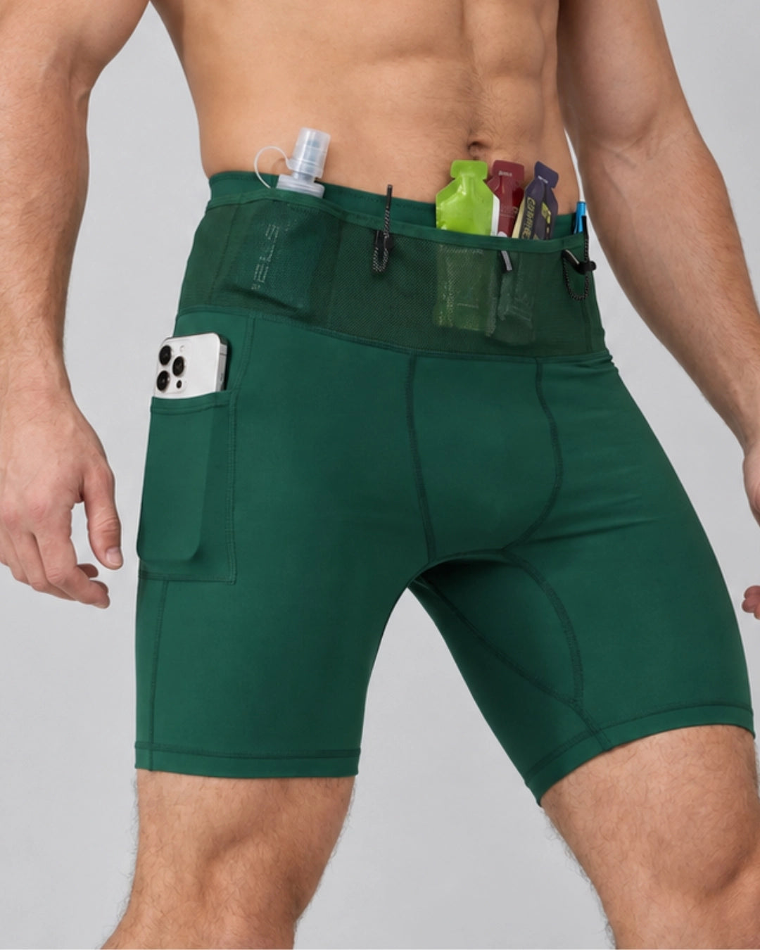Dufins Motion Run 5-Pocket Compression Shorts