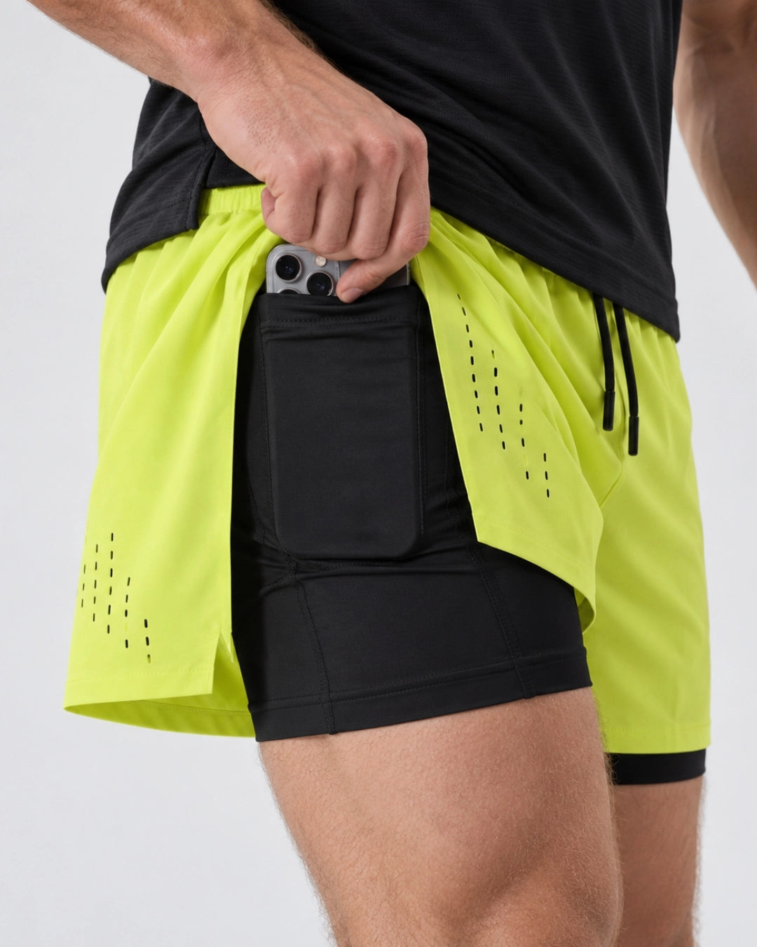 Dufins Volt Pro 2-in-1 Running Shorts