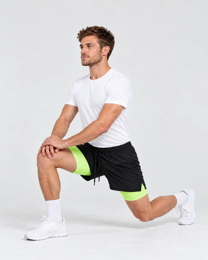 NeonPulse Running Shorts