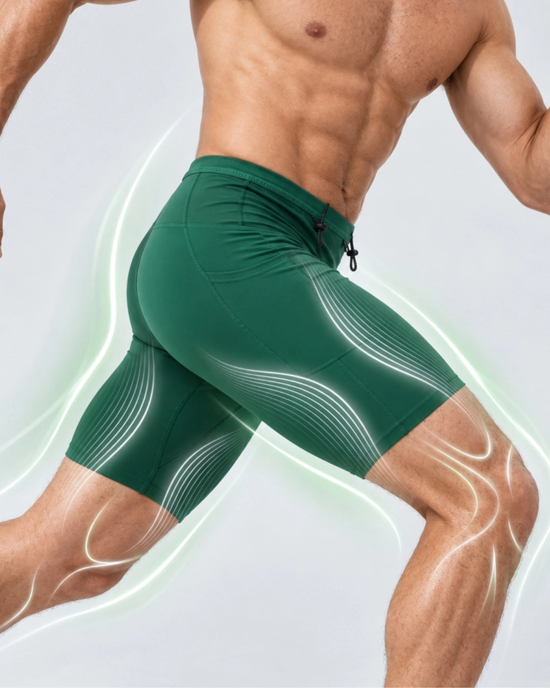 Dufins Motion Run 5-Pocket Compression Shorts