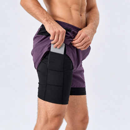 Momentum Pro 2-in-1 Running Shorts