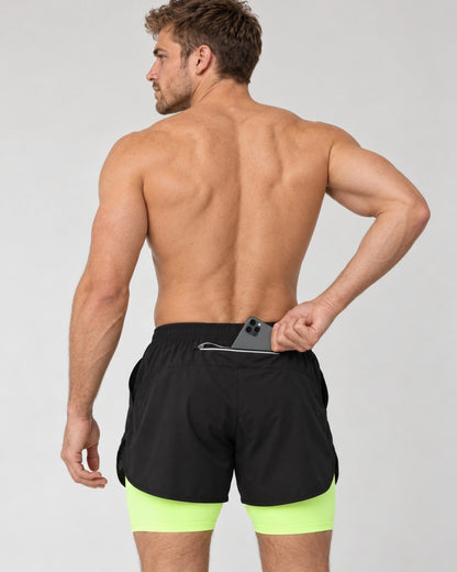 NeonPulse Running Shorts