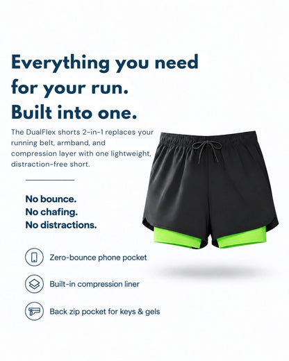 NeonPulse Running Shorts