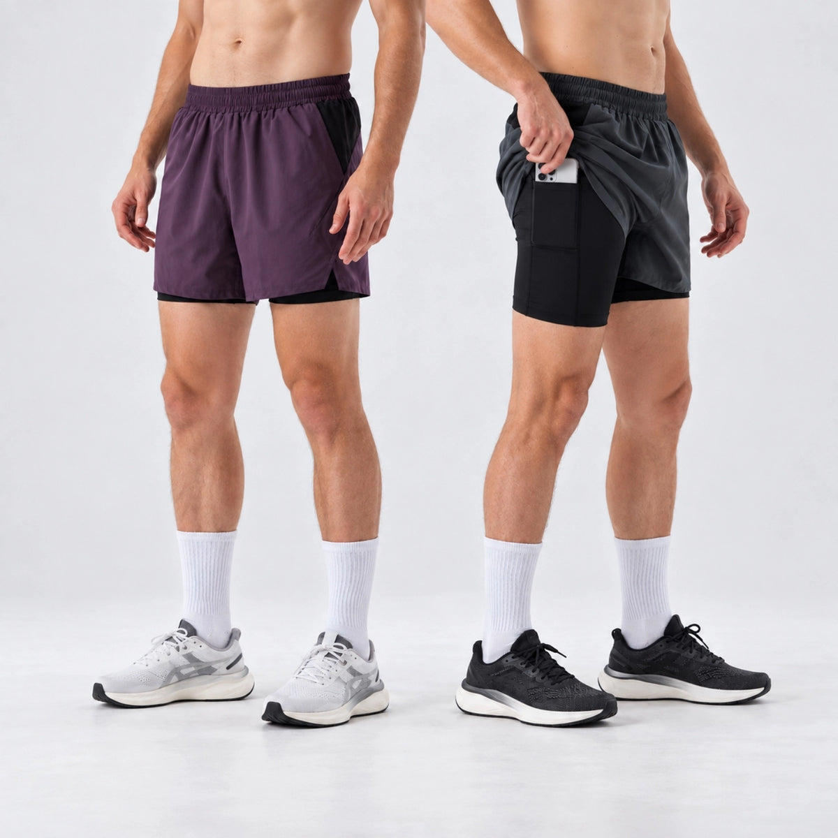 Momentum Pro 2-in-1 Running Shorts