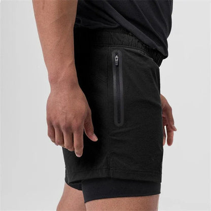 Short Masculino Motion 2 em 1 para Treino e Corrida