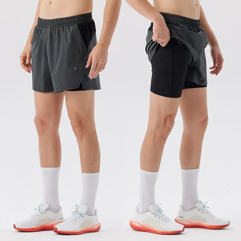 Actus Core Endure Pro Shorts de Corrida 2 em 1 Masculino