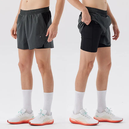 Actus Core Endure Pro Shorts de Corrida 2 em 1 Masculino