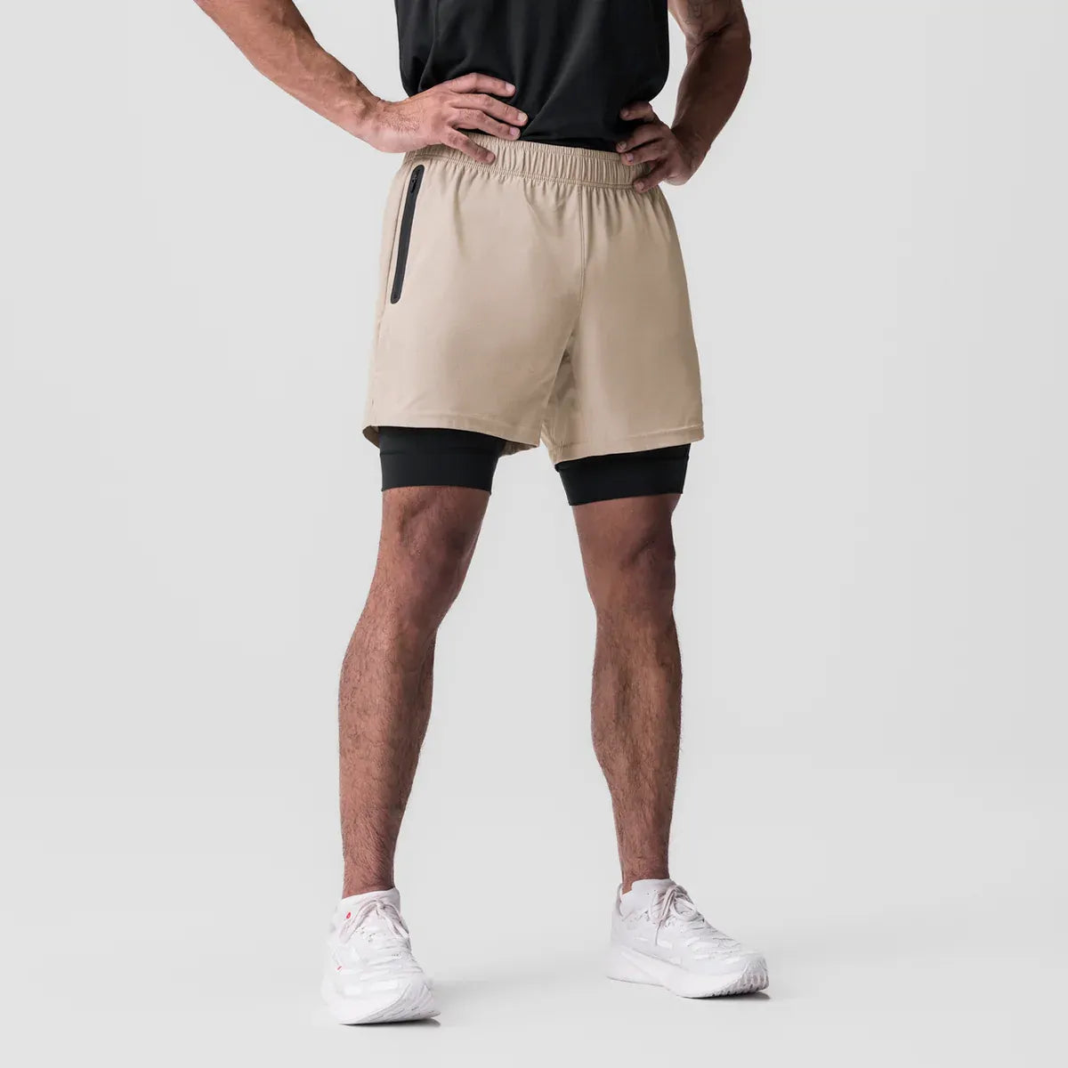 Short Masculino Motion 2 em 1 para Treino e Corrida