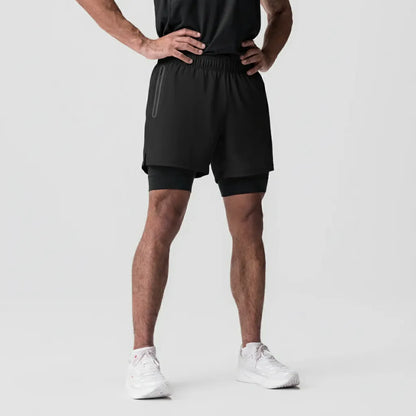 Short Masculino Motion 2 em 1 para Treino e Corrida