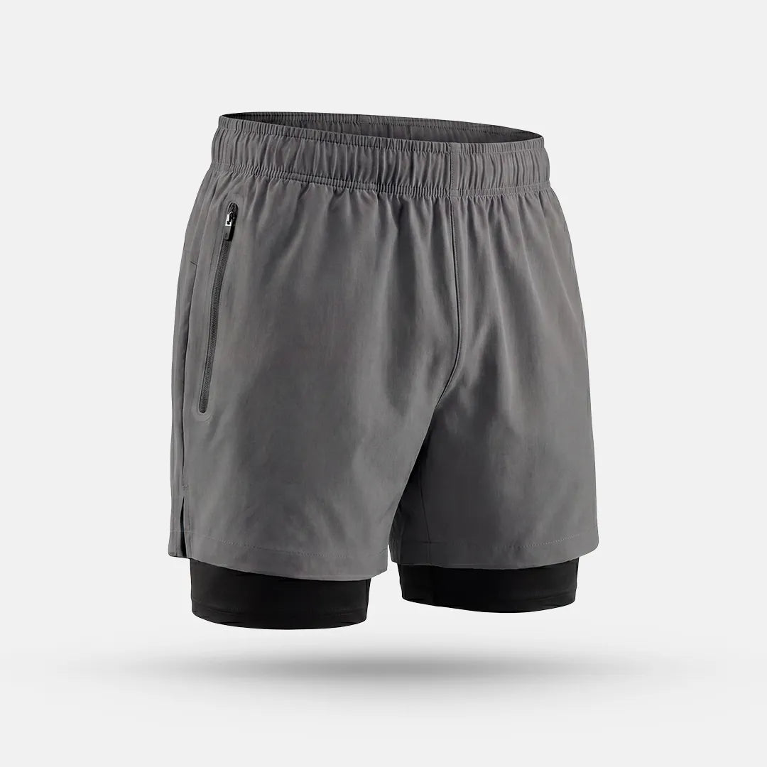 Short Masculino Motion 2 em 1 para Treino e Corrida