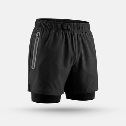 Short Masculino Motion 2 em 1 para Treino e Corrida