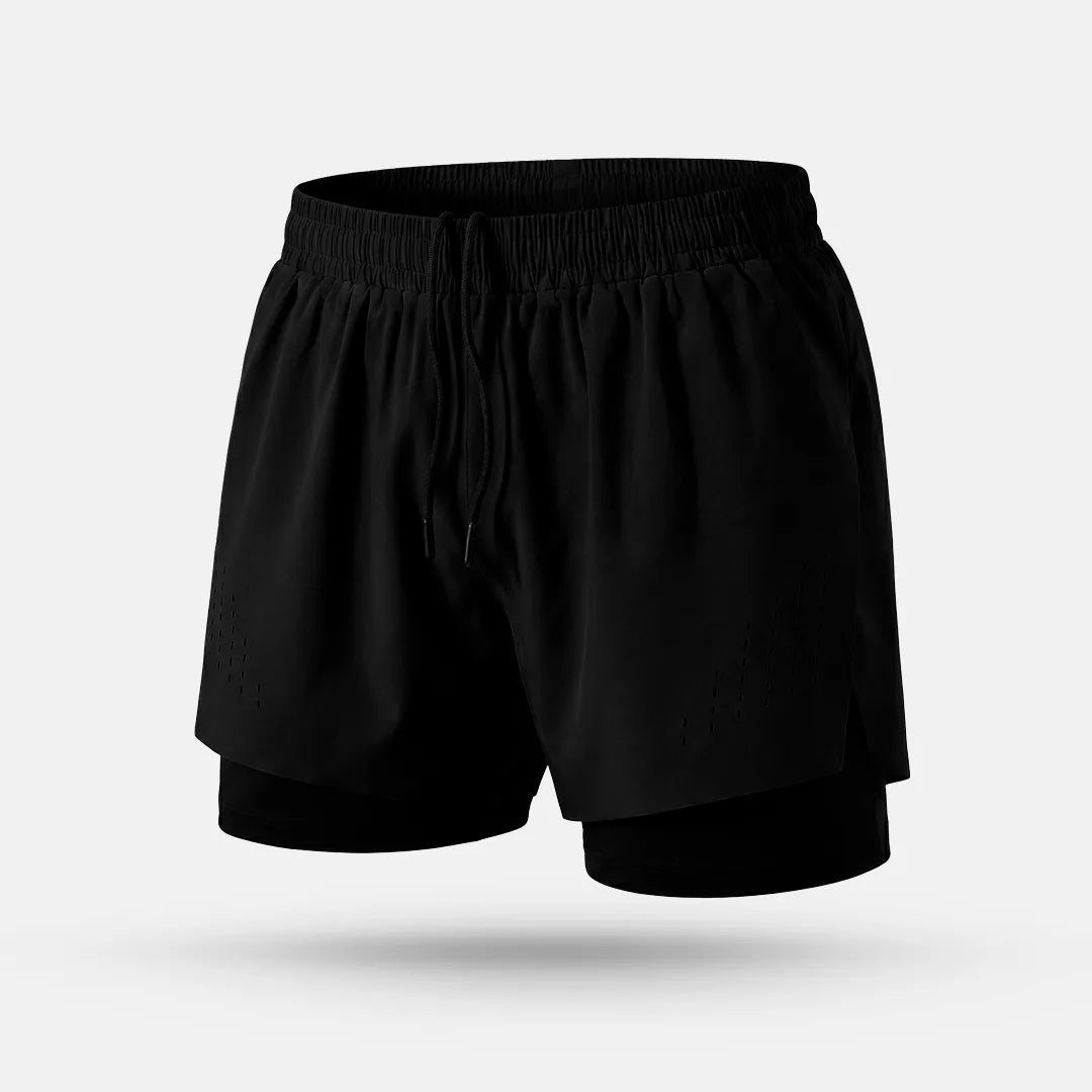 Actus Core Astra Pro Shorts de Corrida 2 em 1 Masculino